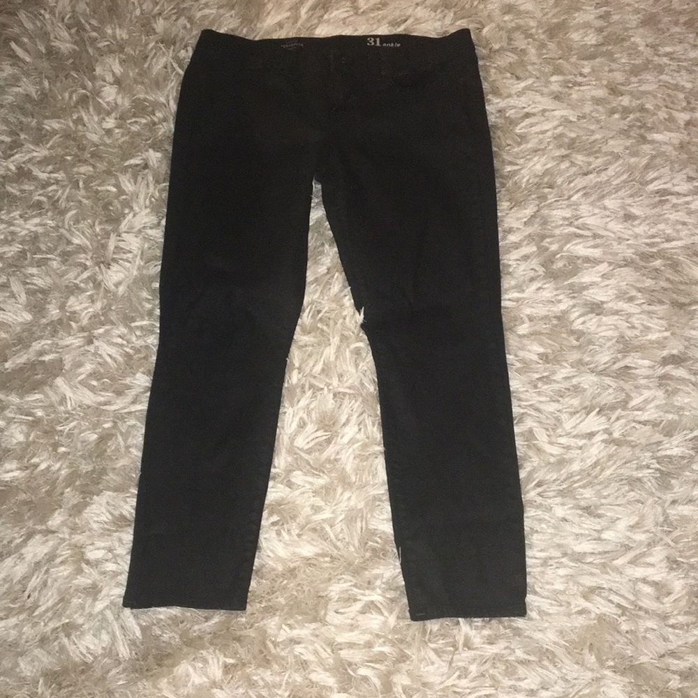 Black J.Crew Toothpick Jeans - Picture 4 of 4